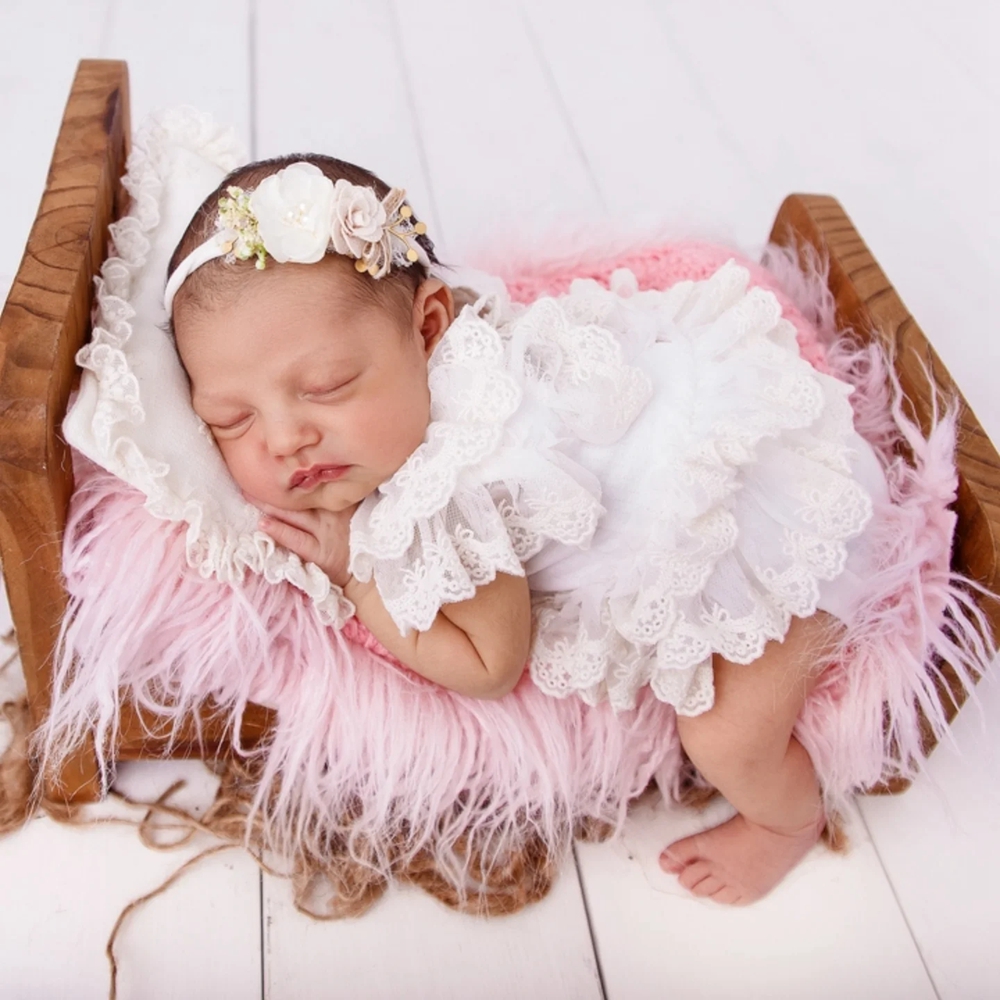 Infant Photography Props Outfit - Acessórios para Fotografia de Recém-Nascidos, Macacão