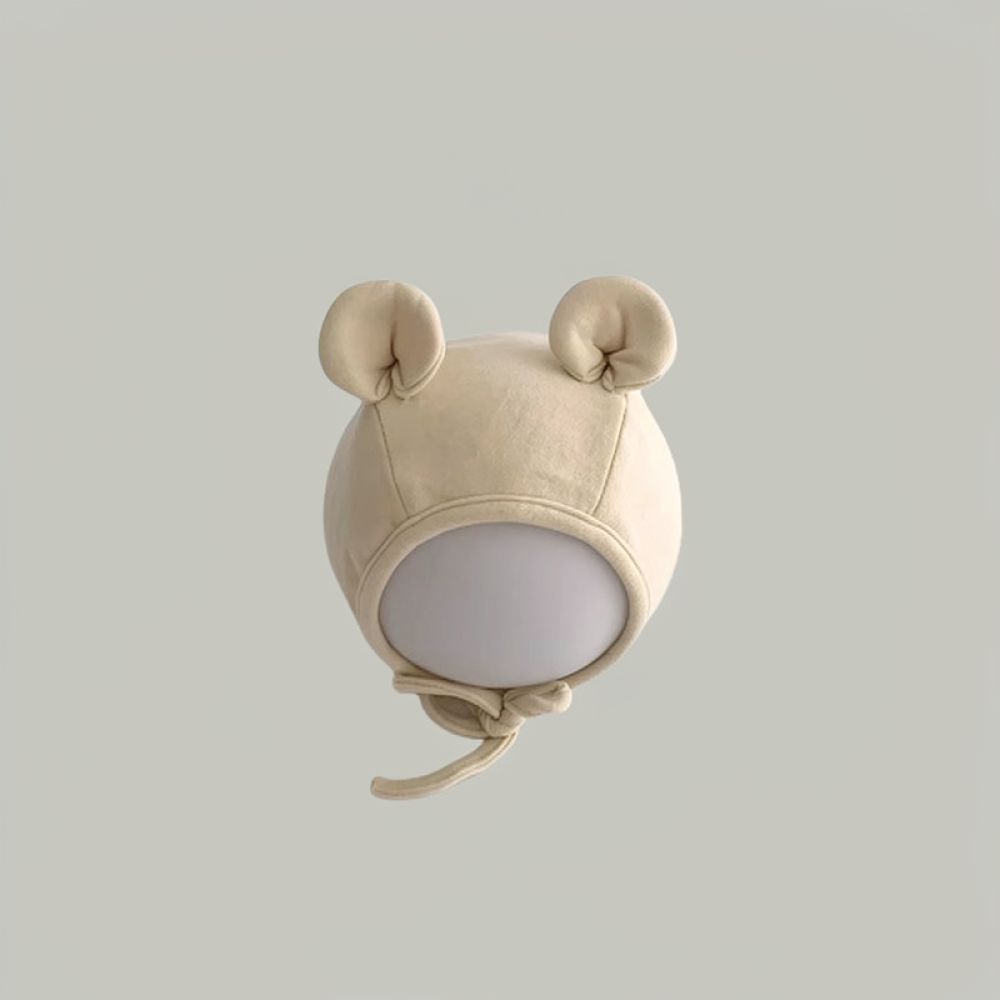 Infant Beanie Hat With Ears - Chapéu para recém-nascidos, com design de
