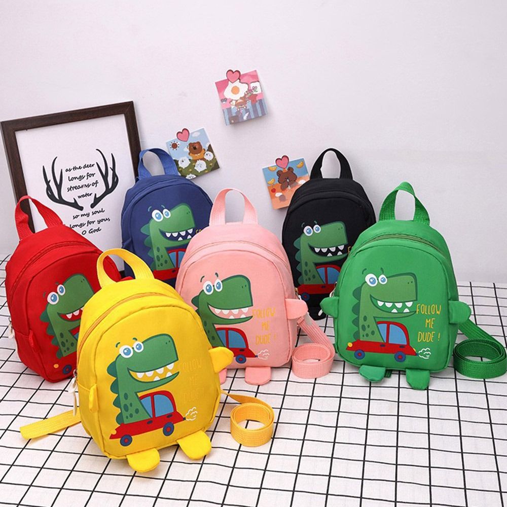 Baby Gear - Cartoon Dinosaur Anti-lost Mochilas, Kindergarten Schoolbag,