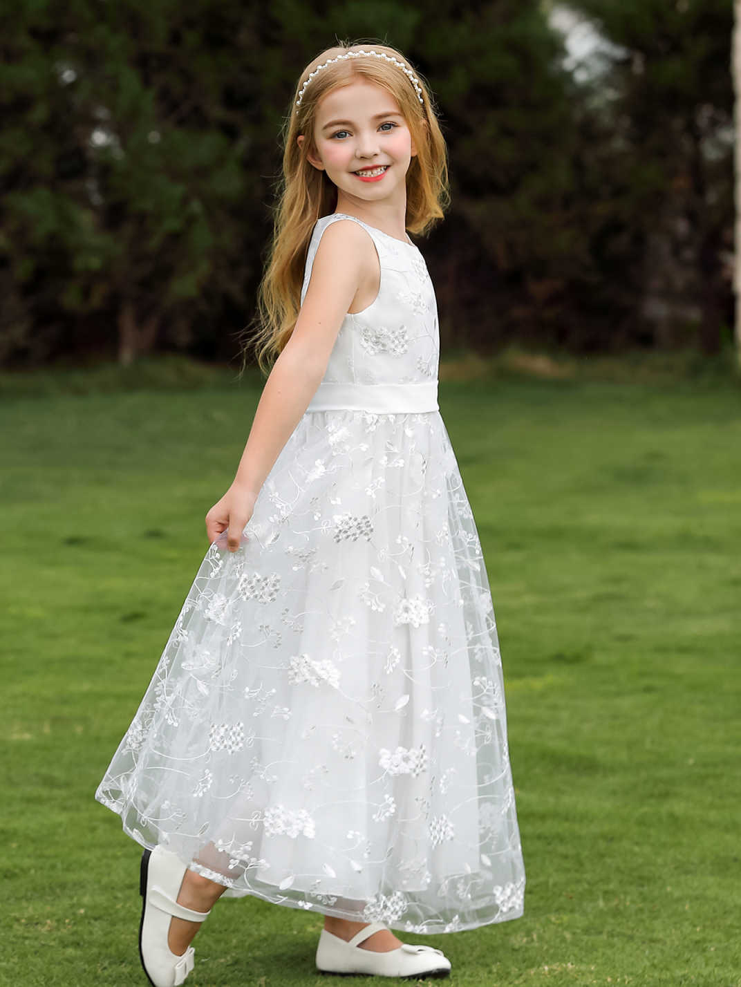 Luxo blush rosa crianças vesti - Toddler Girl Tulle Party Dress avaliação e preço
