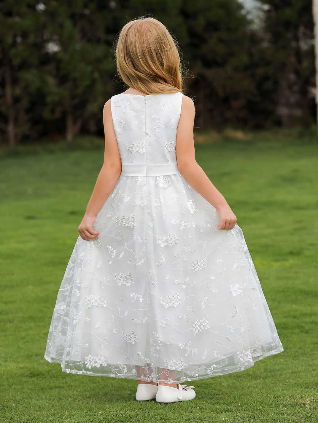 Luxo blush rosa crianças vesti - Toddler Girl Tulle Party Dress avaliação e preço