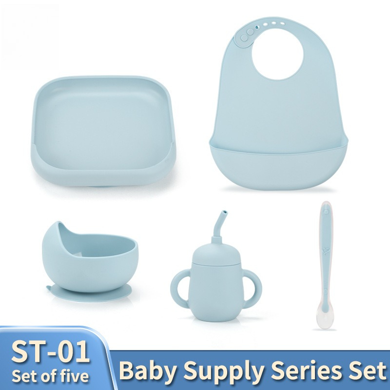 Conjunto de Utensílios para Be - Waterproof Baby Bibs Silicone avaliação e preço