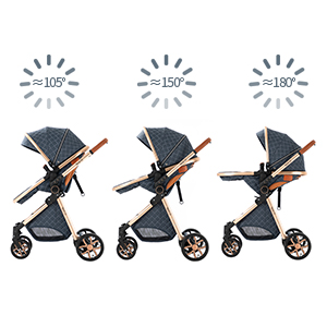 Carrinho de Bebê 2 em 1 Compac - Lightweight Foldable Baby Stroller Compact avaliação e preço