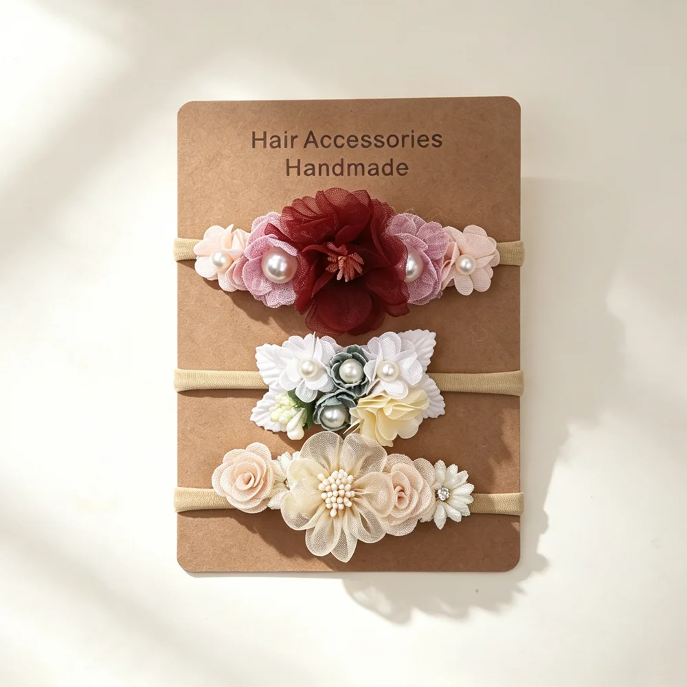Conjunto de 3 Faixas de Cabelo - Baby Gear avaliação e preço