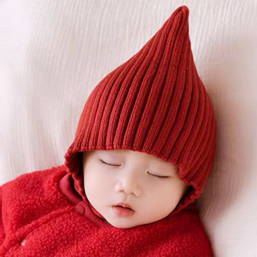 Bonito cor sólida chapéu do be - Infant Beanie Hat With Ears avaliação e preço