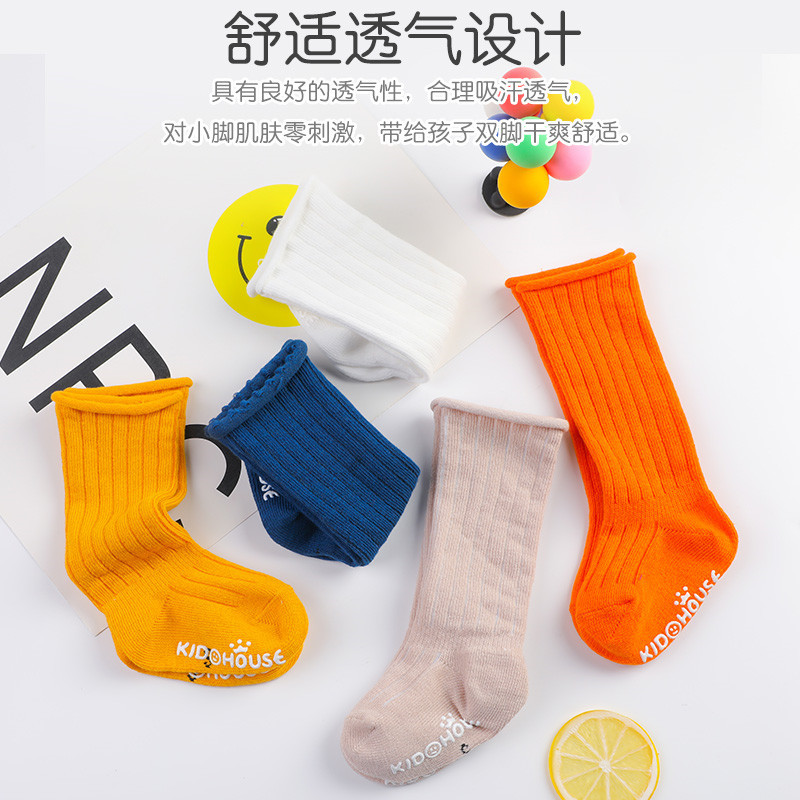 5 pares/lote meias do bebê pri - Unisex Baby Socks Non Slip avaliação e preço