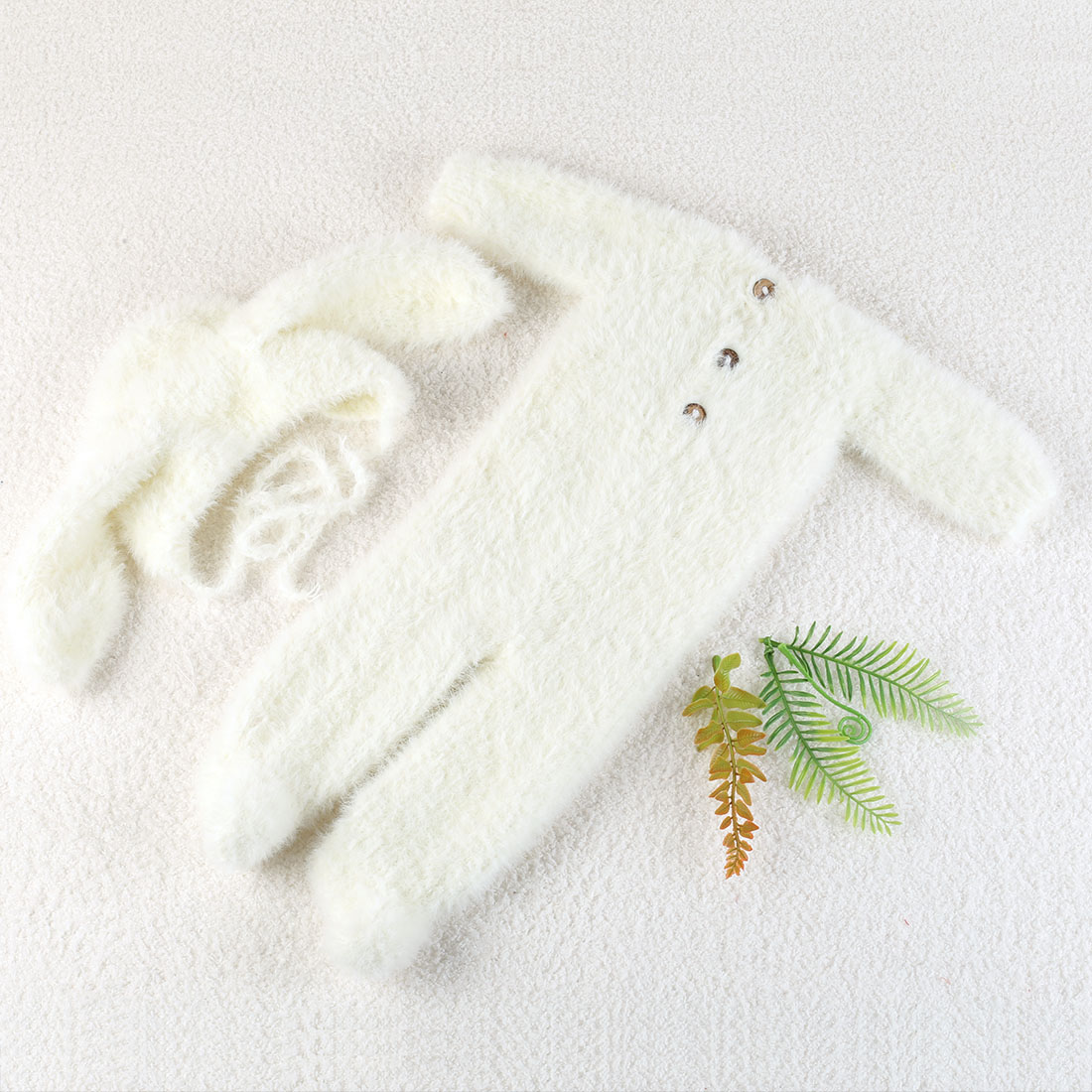 Macacão de Tricô Vintage Fofo  - Infant Photography Props Outfit avaliação e preço