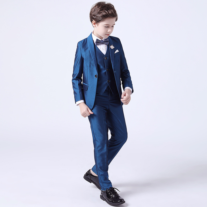 Crianças meninos branco blazer - Baby Boy Suit Set Baptism avaliação e preço